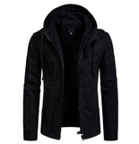 Hot 2020 Men's Jacket Military Wide-waisted Coat Casual Cotton Hooded Windbreaker Jackets Overcoat