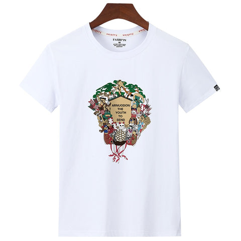 2020 New Three-dimensional vortex T-shirts Men's Summer 3D Print Casual 3D T Shirt Tops Tee XXS-6XL
