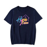The Hype House Tshrit  Charli D'Amelio T-Shirt for men Unisex Oversize O-neck Addison Rae Tops Short Sleeve Women Funny T Shirt