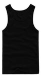 Hot Sale 3pcs 100% Cotton Mens Sleeveless Tank Top Solid Muscle Vest Undershirts O-neck Gymclothing Tees Tops