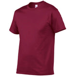 Verano de 2019 nuevo de alta calidad de los hombres T camisa casual manga corta cuello redondo Camiseta de algodón 100% de la marca de los hombres blanco negro tee camisa