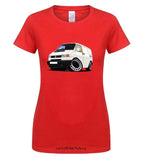 Mens Summer Shirts Short Sleeve Volkswagen T4 Transporter Mens Round Collar Short Sleeve Cheap Homme Cool Tshirt