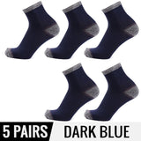 HSS New Brand 5Pairs Men's Cotton Socks Quick-Drying Men Winter socks Strandard Thermal for male trekking High Quality EU39-45